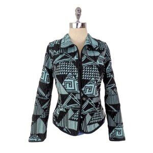 vintage 00's reversible blazer